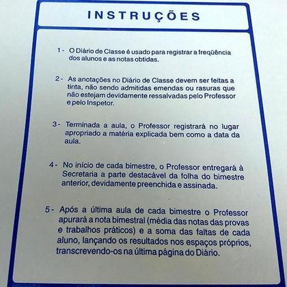 Imagem de Diário De Classe Bimestral Ref 085 Pacote Com 50 Unidades