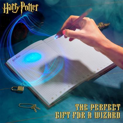 Imagem de Diário Secreto de Harry Potter com Fechadura, Chaves e Caneta de Tinta Invisível