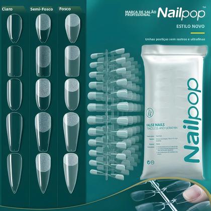 Imagem de Dicas de Unhas em Gel - 120 Peças com Vários Estilos e Formas