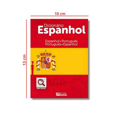 Imagem de Dicionário De Espanhol - Português 368 Páginas - 24.000 Verbete - Escolar