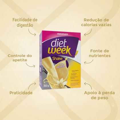 Imagem de Diet Week Shake Sabor Baunilha 360g Maxinutri