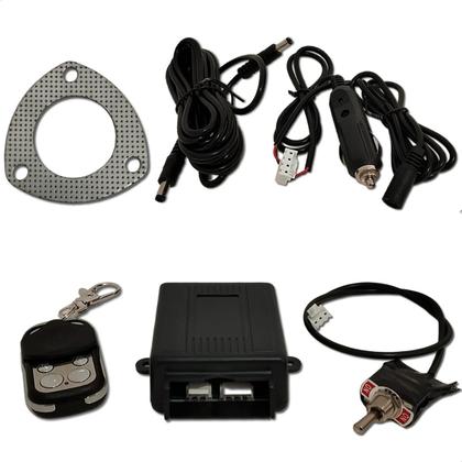 Imagem de Difusor 2 Polegadas Escapamento Eletrônico Inox Universal + Controle