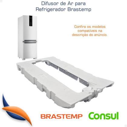 Imagem de Difusor Ar Refrigerador BRE59 Brastemp W11431353 / W10767270