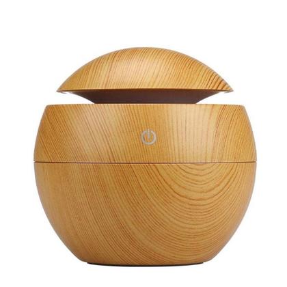 Imagem de Difusor Aromático Umidificador De Ar Redondo Led 7 cores Usb