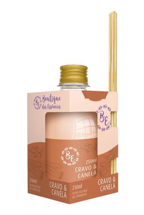 Imagem de Difusor Aromatizador De Ambiente 250ml Boutique Cravo Canela