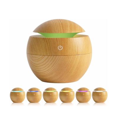 Imagem de Difusor Aromatizador de Ambientes Ultrassonico e 7 Luz de led 