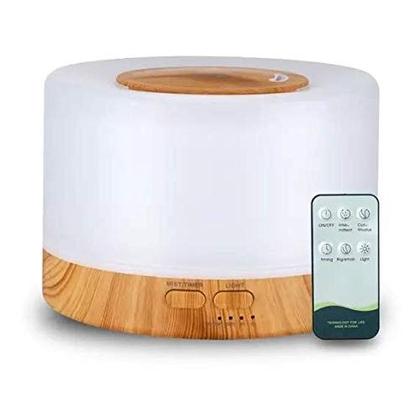 Imagem de Difusor Aromatizador + Essencia Umidificador Elétrico Ultrassonico 500ml Aromaterapia