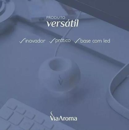 Imagem de Difusor Aromatizador Porcelana Elétrico Via Aroma Usb