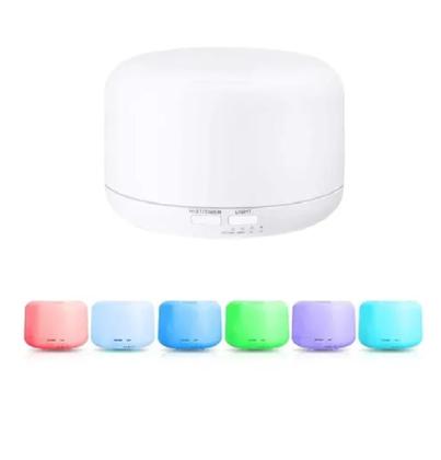 Imagem de Difusor Aromatizador Umidificador Aromaterapia Led 500ml Com Controle