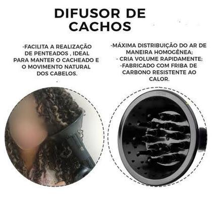 Imagem de Difusor Cachos Universal Para Secador Vários Modelos