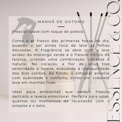 Imagem de Difusor de Ambiente Aromatizador Manhã De Outono 200ml Essencee e Co. Para Cozinha, Sala e Banheiros