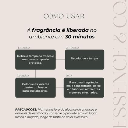 Imagem de Difusor de Ambiente Aromatizador Manhã De Outono 200ml Essencee e Co. Para Cozinha, Sala e Banheiros