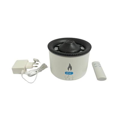 Imagem de Difusor De Aroma De Chama Óleo Essencial Umidificador Com Led E Controle Remoto