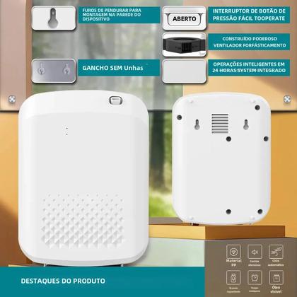 Imagem de Difusor de Aroma Elétrico WiFi e Bluetooth 500m³ - Para Casa e Hotel