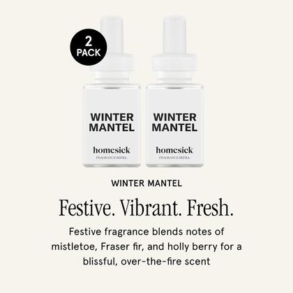 Imagem de Difusor de aroma Pura Homesick Winter Mantel, pacote com 2 unidades