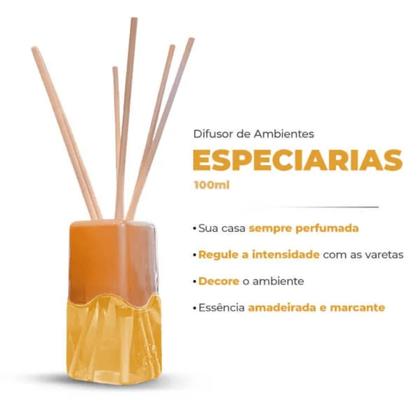 Imagem de Difusor de aromas coala especiarias 100ml