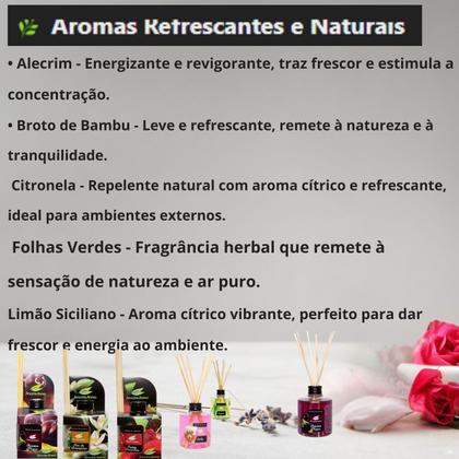 Imagem de Difusor de Aromas com Varetas  Perfume Sofisticado e Duradouro