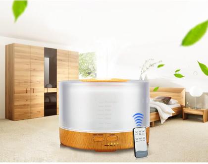 Imagem de Difusor De Aromas Elétrico Aromatizador Umidificador 500Ml