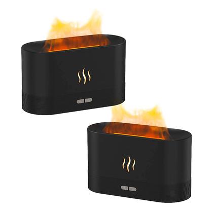 Imagem de Difusor de Aromas Elétrico Luz LED Air Essencial Óleo Umidificador Aromatizador Terapia De Ambiente