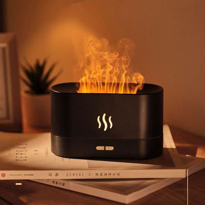 Imagem de Difusor de Aromas Elétrico Luz LED Air Essencial Óleo Umidificador Aromatizador Terapia De Ambiente