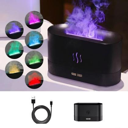 Imagem de Difusor de Aromas Elétrico Luz LED Air Essencial Óleo Umidificador Aromatizador Terapia De Ambiente