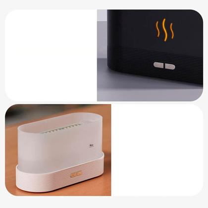 Imagem de Difusor de Aromas Elétrico Luz LED Air Essencial Óleo Umidificador Aromatizador Terapia De Ambiente