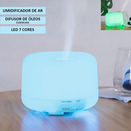 Imagem de Difusor de Aromas Eletrico Ultrassonico Umidificador 300ml
