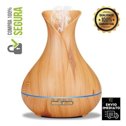 Imagem de Difusor De Oleos Essenciais E Umidificador De Ar 400ml 