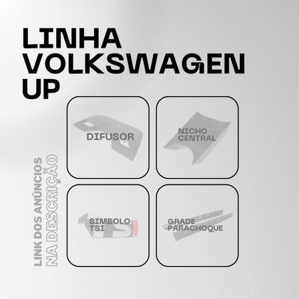 Imagem de Difusor Direcionador de ar Condicionado e ventilação Compatível com Volkswagen UP