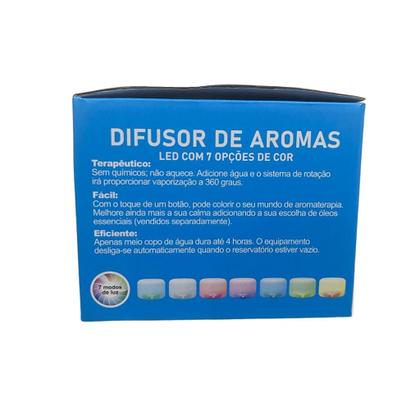 Imagem de Difusor Umidificador 7 Cores LED