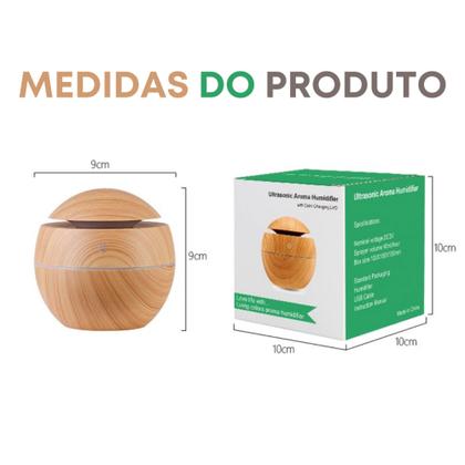 Imagem de Difusor Umidificador Aromatizador De Ambiente Oleo Essêncial