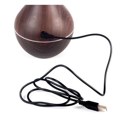 Imagem de Difusor Umidificador Aromatizador De Ar Ultrassônico Bege Led - luatek