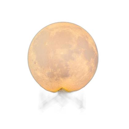 Imagem de Difusor Umidificador Lua Cheia 3D Luminária Led Ambiente