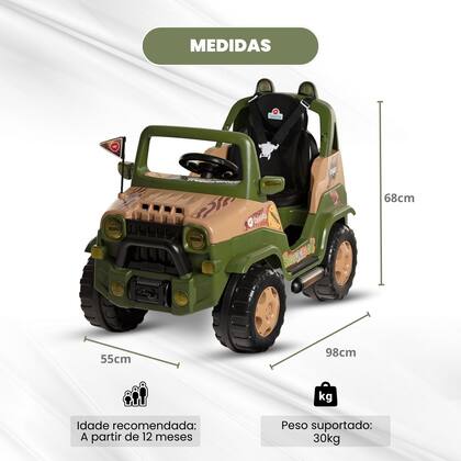 Imagem de Diipi Carrinho de Passeio e Pedal Infantil 