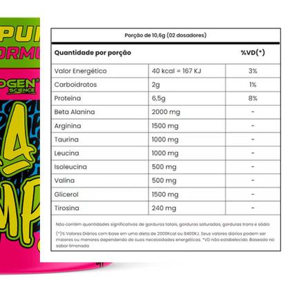 Imagem de Dila Pump 150g Pré Treino Sem Cafeína Adaptogen Maçã Verde