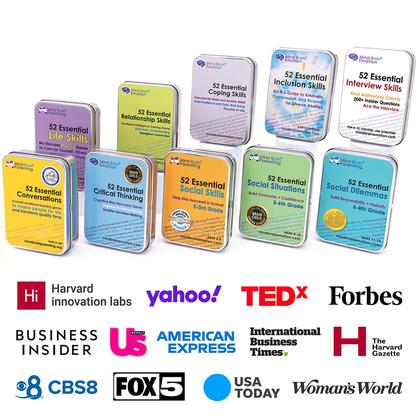 Imagem de Dilemas sociais, cartões de conversa, mente, cérebro, emoção, crianças