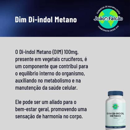 Imagem de DIM(Di-indol Metano) 100Mg - 120 Cápsulas Gastrorresistentes