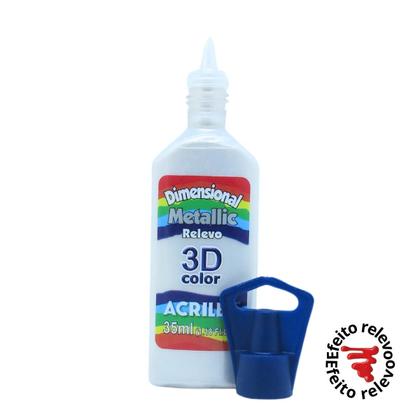 Imagem de Dimensional Relevo Metallic 35ml ACRILEX