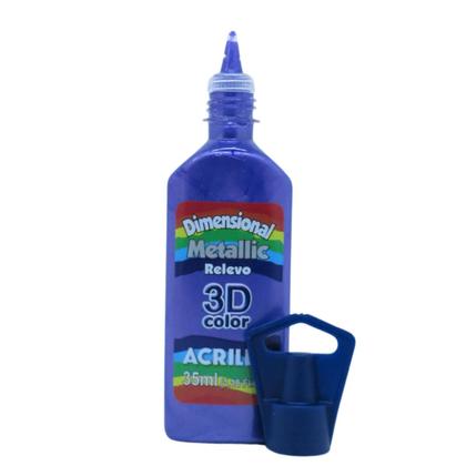 Imagem de Dimensional Relevo Metallic 35ml ACRILEX