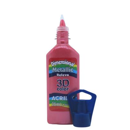 Imagem de Dimensional Relevo Metallic 35ml ACRILEX