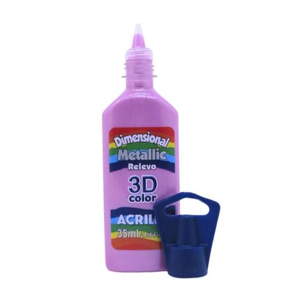 Imagem de Dimensional Relevo Metallic 35ml ACRILEX