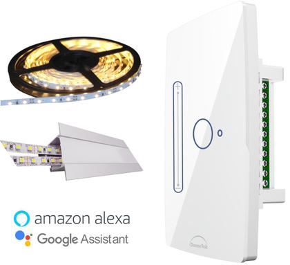 Imagem de Dimmer Fita de Led Wifi Interruptor Dimerizável 1 Botão Br