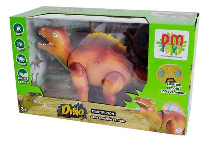 Imagem de Dino Dimetrodon Marron com controle infravermelho