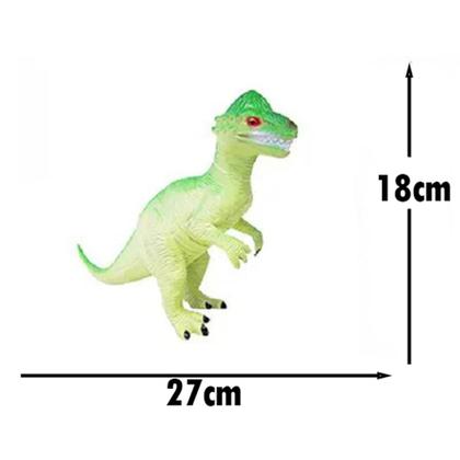 Imagem de Dinossauro Borracha Grande 4 Modelos Brinquedo INFANTIL