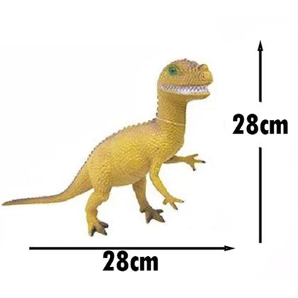 Imagem de Dinossauro Borracha Grande 4 Modelos Brinquedo INFANTIL