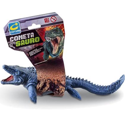 Imagem de Dinossauro De Brinquedo Em Vinil Mosassauro 30cm Cometa 059