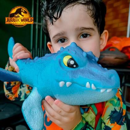 Imagem de Dinossauro Dino Baby Bonecos Articulado Jurassic World Grande Original Pupee