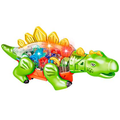 Imagem de Dinossauro Divertido Bate E Volta Show De Sons E Luzes DMT6505 Dm Toys