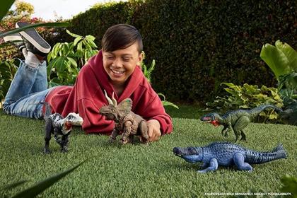 Imagem de Dinossauro Grande Jurassic World Eotriceratops Mattel