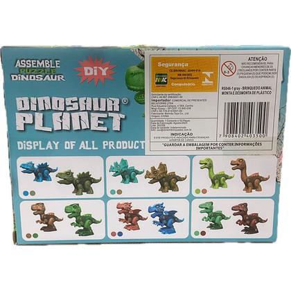 Imagem de Dinossauro Monta e Desmonta Verde Claro RS046-1 - Dorémi